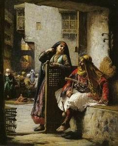 unknow artist Arab or Arabic people and life. Orientalism oil paintings  343 Germany oil painting art